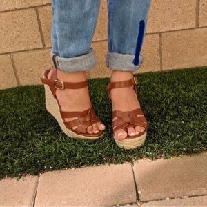 Brown Leather Women's Sandals